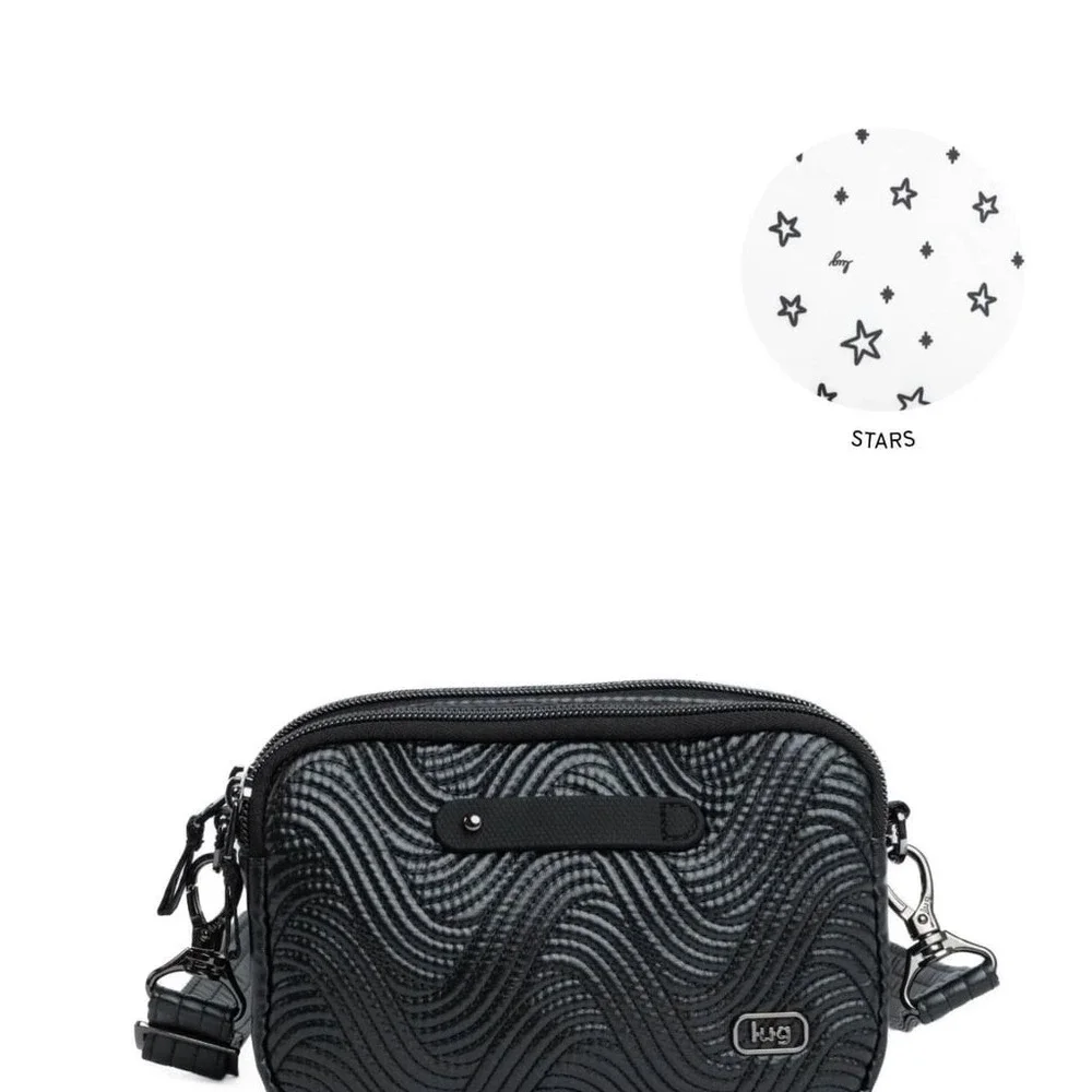 Lug Coupe SE 2 Convertible Crossbody Bag Black NWT‎